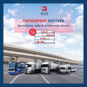 Tachospeed softver i oprema