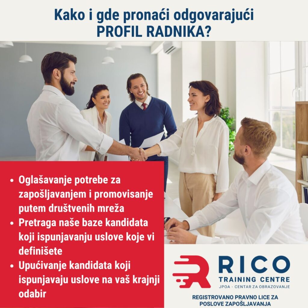 posredovanje u zapošljavanju