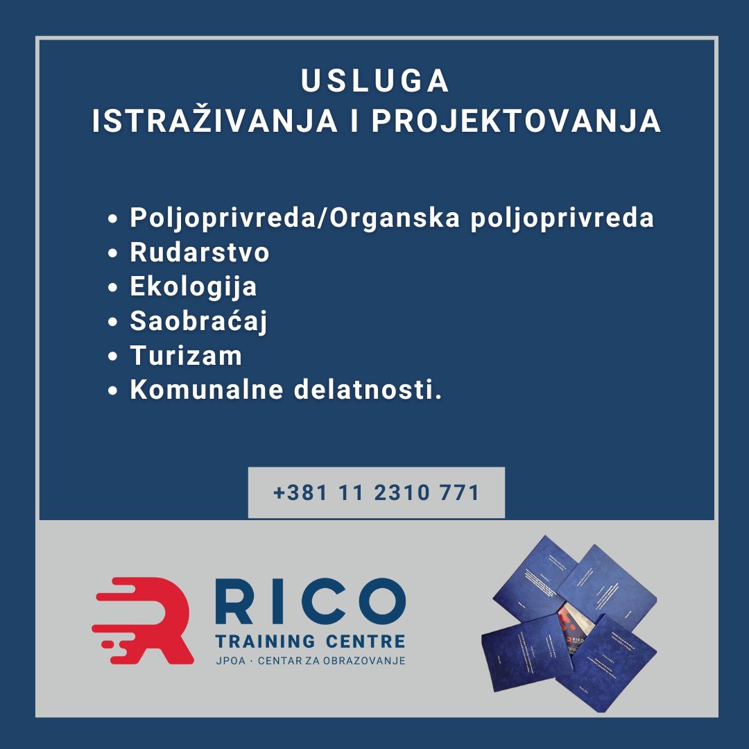 usluga istraživanja i projektovanja