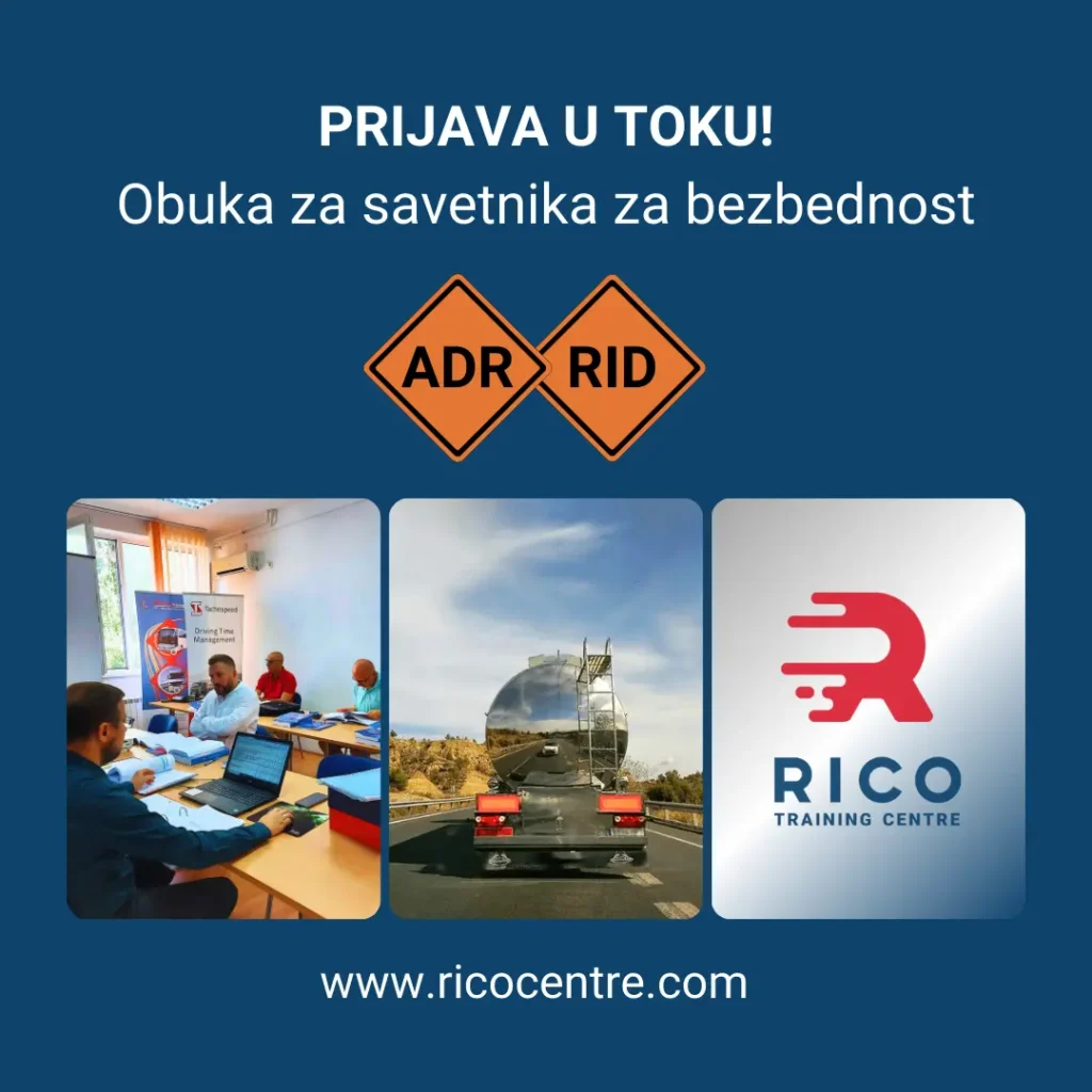 Prijava za ADR - RID savetnika