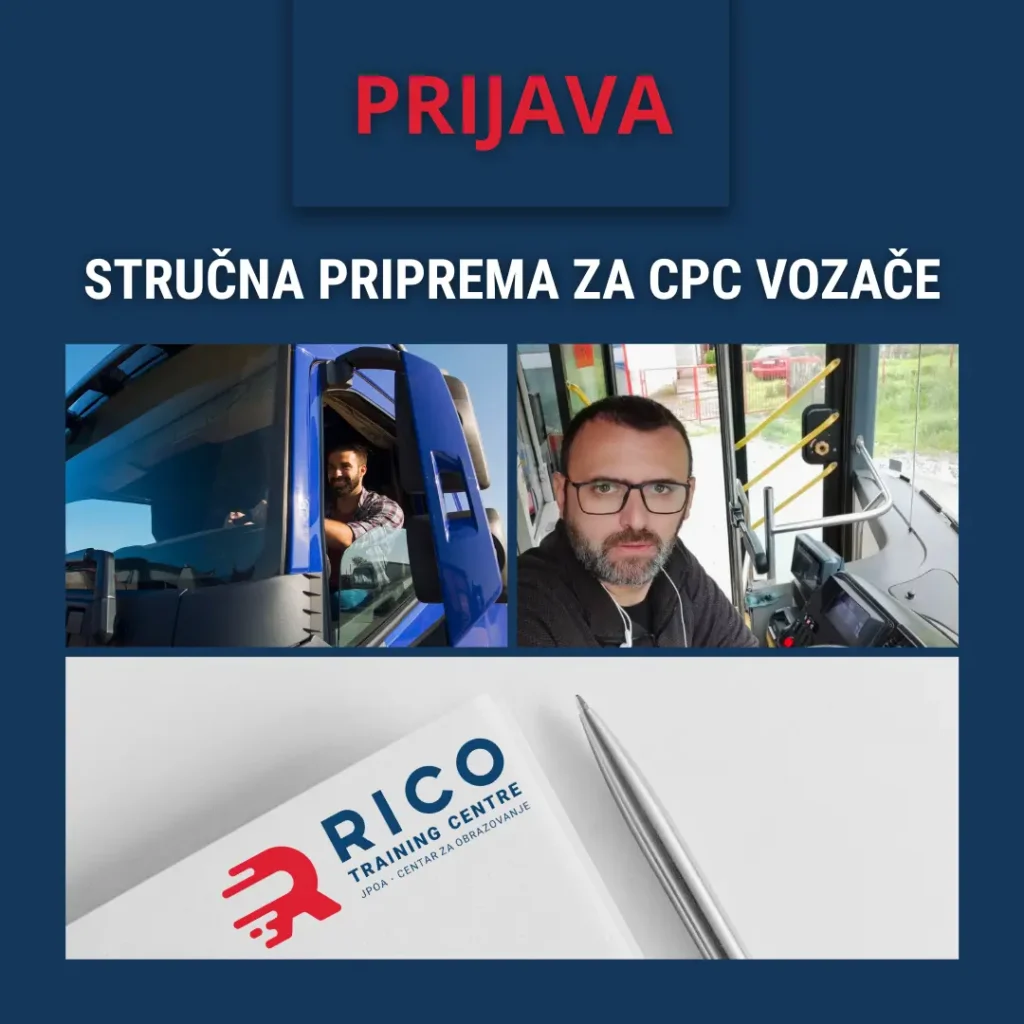 Stručna priprema za CPC vozače