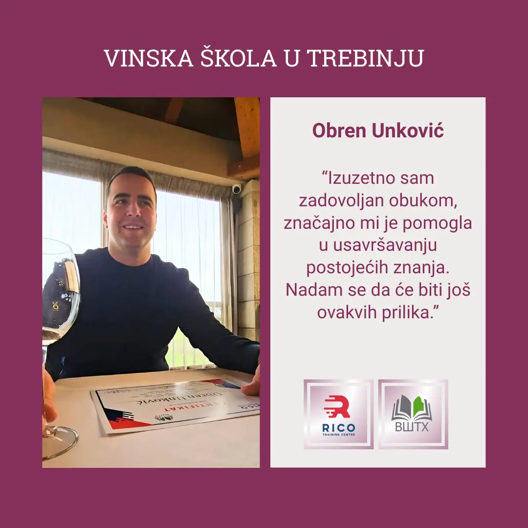 Zadovoljni polaznici Škole vina