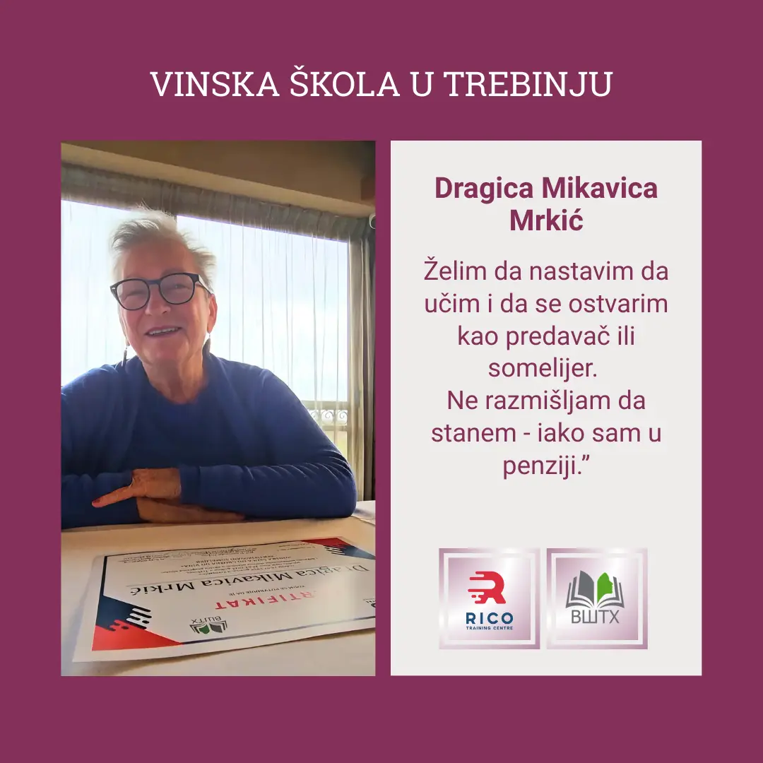 Zadovoljni polaznici Škole vina