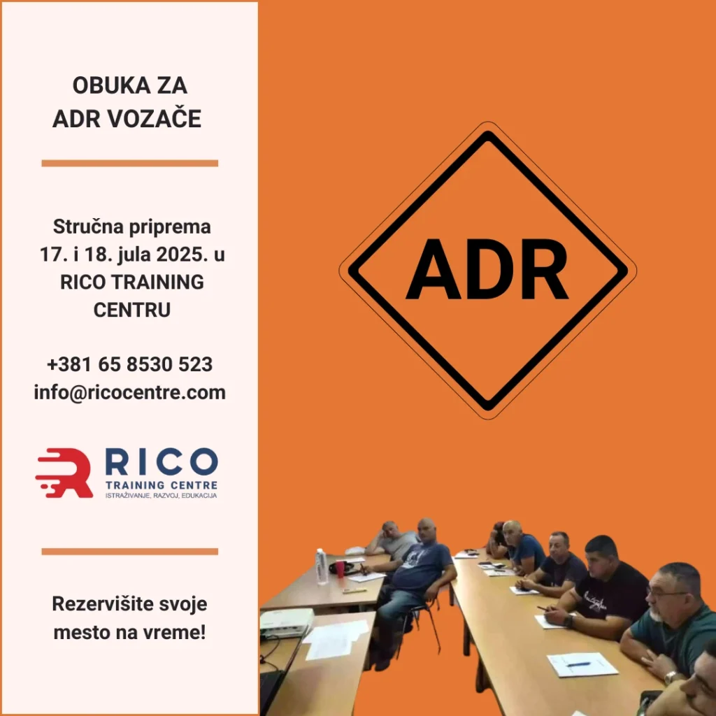 Prijava za obuku ADR vozač