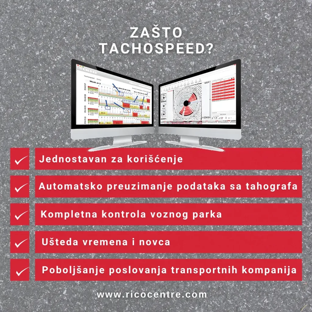 Tachospeed softver na akciji