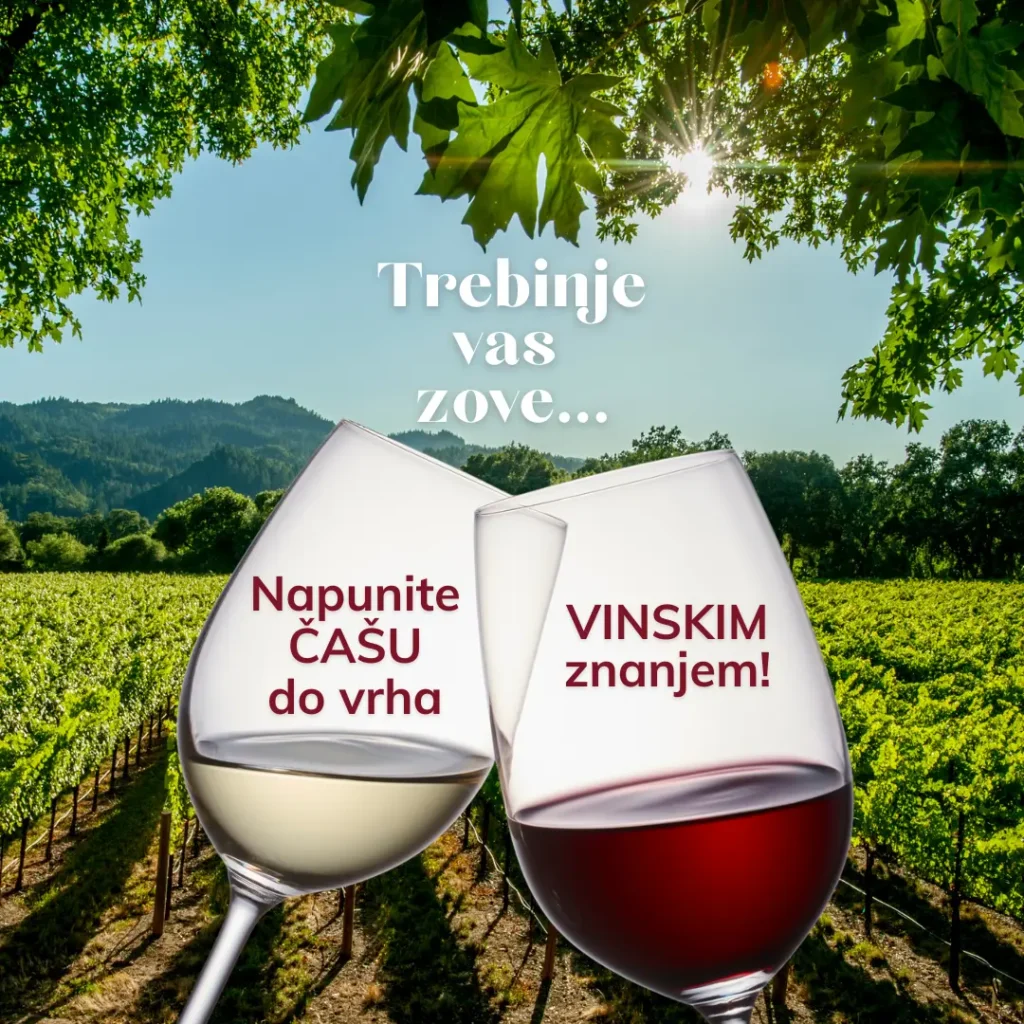 Postanite SOMELIJER u Trebinju