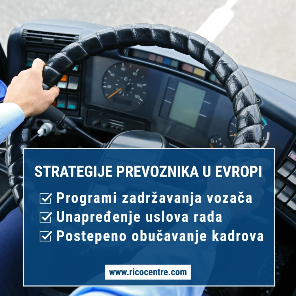 Nedostatak profesionalnih vozača u Evropi