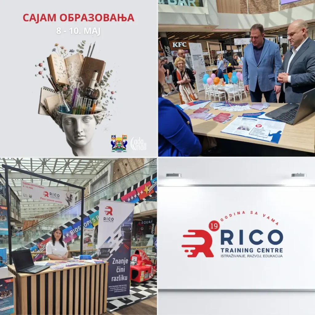 Učešće RICO TRAINING CENTRA na Sajmu obrazovanja