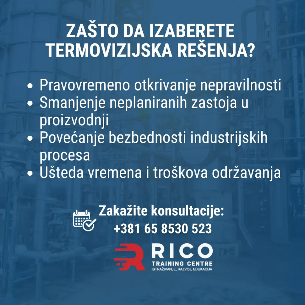 Termovizijska rešenja za industrijsku kontrolu
